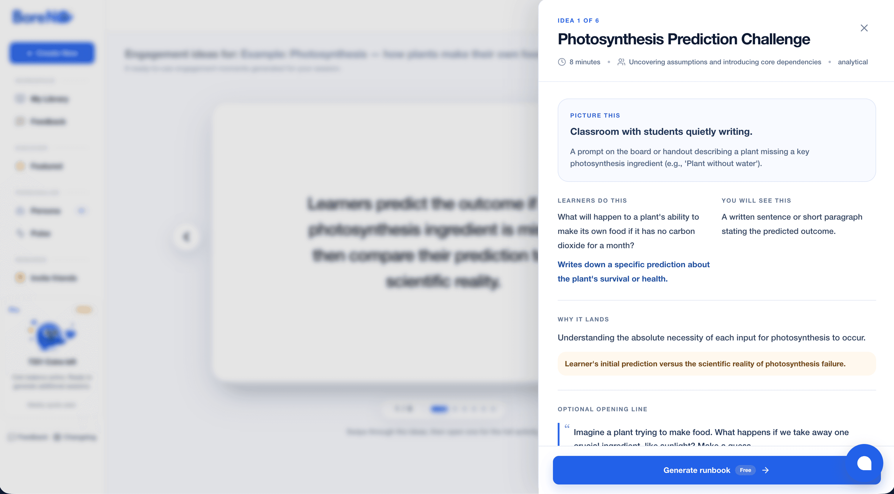 BoreNO activity detail for a photosynthesis prediction challenge